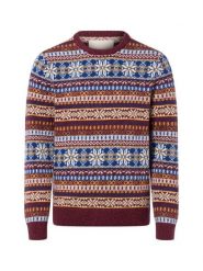 Gant sweter z mieszanki wełny Mężczyźni Wełna wielokolorowy, M. Swetry przez głowę męskie GANT, m, bez wzorów, z wełny, bez kołnierzyka. Za 899.95 zł.
