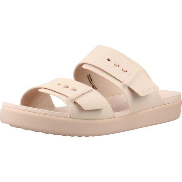 Sandały CROCS 211215C Rose. Czerwone sandały damskie Crocs, bez wzorów, z syntetyku, bez obcasa, bez zapięcia. Za 302.99 zł.