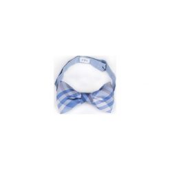 MUCHA JEDWABNA GOTOWA LIGHT BLUE SILK. Niebieskie krawaty i muchy R3s men's accessories, z jedwabiu. Za 69.00 zł.