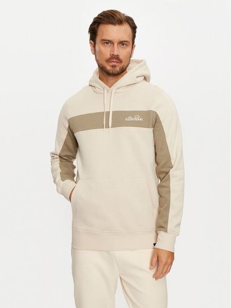 Ellesse Bluza Vierian SHX20953 Beżowy Regular Fit. Brązowe bluzy męskie Ellesse, l, bez wzorów, z bawełny, bez kaptura. Za 219.99 zł.