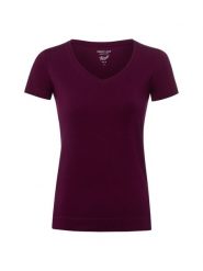 Marie Lund T-shirt Kobiety Bawełna lila, XXL. T-shirty damskie Marie Lund, xxl, bez wzorów, z bawełny, klasyczne, bez kołnierzyka. Za 79.95 zł.