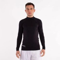 Koszulka termoaktywna Softee Bubble Adult czarna. Czarne koszulki sportowe męskie Softee, l, bez wzorów, bez kołnierzyka, bez ramiączek, na fitness i siłownię. Za 167.99 zł.