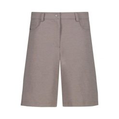 Bermudy kompaktowe damskie CMP Stretch. Białe szorty damskie CMP, s, bez wzorów, z materiału. Za 239.00 zł.