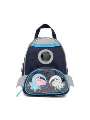 Peppa Pig Plecak ACCCS-AW23-220PP-A Granatowy. Niebieskie torby i plecaki dziecięce Peppa Pig, z materiału. Za 66.99 zł.