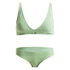 Bikini Roxy Current Coolness - Basil. Zielone bikini damskie Roxy, s, bez wzorów. Za 318.70 zł.