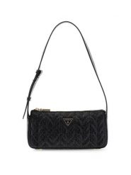 Guess Torebka 183371 Czarny. Czarne listonoszki damskie Guess, z aplikacjami, bez dodatków. Za 544.99 zł.