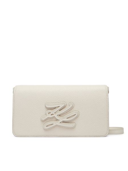 KARL LAGERFELD Torebka B2W30272 Biały. Białe listonoszki damskie KARL LAGERFELD, bez wzorów, bez dodatków. Za 849.99 zł.