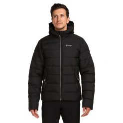 Kurtka z kapturem Kilpi Tasha. Czarne kurtki sportowe męskie Kilpi, na zimę, m, bez wzorów, z materiału. Za 559.00 zł.