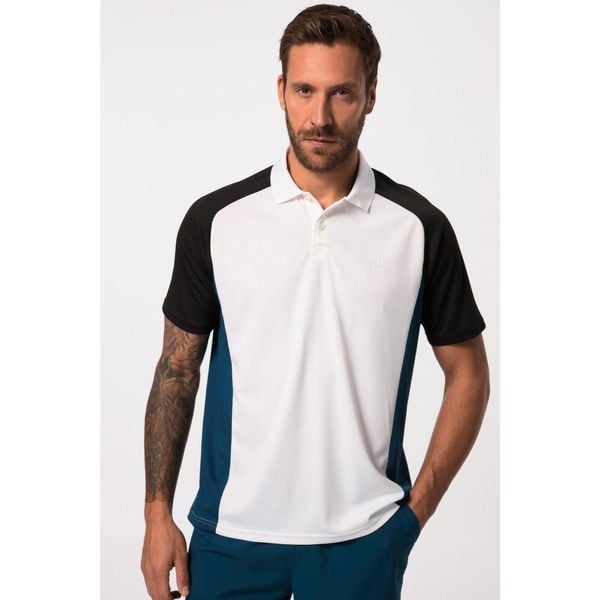 Męska Koszulka polo FLEXNAMIC® tenis rękaw 1/2 QuickDry. Białe koszulki polo męskie JAY-PI, m, bez wzorów, z materiału, bez ramiączek. W wyprzedaży za 159.99 zł.