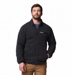 Bluza Mężczyzna COLUMBIA Rugged Ridge™ High Pile Full Zip. Czarne bluzy męskie Columbia, m, bez wzorów, bez kaptura. Za 372.20 zł.