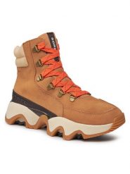 Sorel Trapery Kinetic™ Impact Conquest Wp NL5040-253 Brązowy. Brązowe śniegowce i trapery damskie Sorel, ze skóry. Za 799.99 zł.