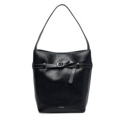 Torebka Calvin Klein. Czarne torebki do ręki damskie Calvin Klein, bez wzorów, klasyczne, bez dodatków. Za 649.99 zł.