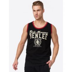 Tank top Benlee Pittsfield. Brązowe koszulki sportowe męskie BENLEE, bez wzorów, bez kołnierzyka, bez ramiączek. Za 152.50 zł.