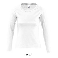 Koszulka Sol's Majestic. Niebieskie t-shirty damskie SOL'S, s, bez wzorów, z bawełny, eleganckie, bez kołnierzyka. Za 83.00 zł.