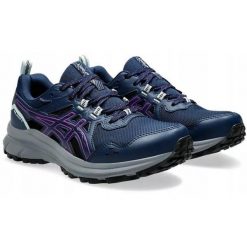 Buty biegowe dla kobiet Asics Trial Scout 3. Niebieskie obuwie sportowe damskie Asics, bez wzorów, do biegania. Za 289.99 zł.