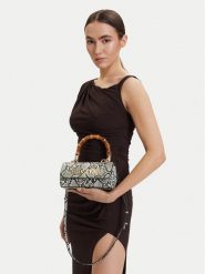 Just Cavalli Torebka 80RA4BD1 ZSD84 Szary. Szare torebki do ręki damskie Just Cavalli, bez wzorów, ze skóry, bez dodatków. Za 782.99 zł.