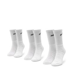 Skarpety długie Puma. Białe skarpety męskie Puma, bez wzorów. Za 29.99 zł.