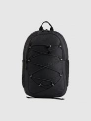 4F Plecak miejski (22 L) z kieszenią na laptop - czarny Uniwersalny. Czarne plecaki damskie 4f, bez wzorów, z materiału, biznesowe. Za 169.99 zł.