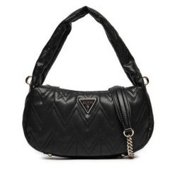 Torebka Guess. Czarne torebki do ręki damskie Guess, z aplikacjami, klasyczne, bez dodatków. Za 269.99 zł.