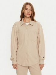 Champion Koszula 117543 Beżowy Regular Fit. Brązowe bluzki damskie Champion, xs, bez wzorów, z syntetyku, bez kołnierzyka, bez ramiączek. Za 229.99 zł.