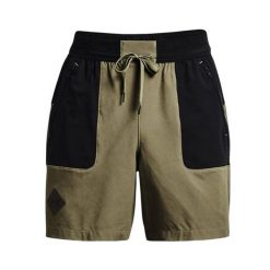 Spodenki Under Armour Terrain Woven Męskie. Zielone krótkie spodenki sportowe męskie Under Armour, m, bez wzorów, z materiału, na fitness i siłownię. Za 259.25 zł.