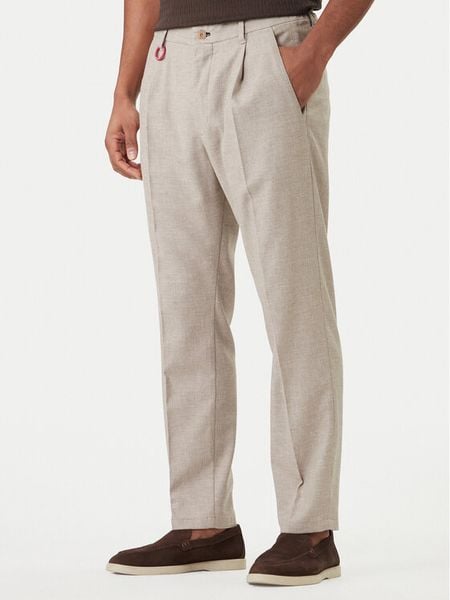 JOOP! Jeans Spodnie materiałowe Lead2 30102837 Beżowy Regular Fit. Brązowe spodnie materiałowe męskie JOOP! Jeans, m, bez wzorów, z jeansu. Za 503.99 zł.