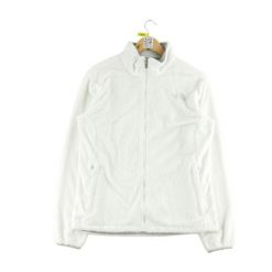 Second life - Kurtka polarowa TNF White Osito dla kobiet - Stan dobry. Białe kurtki damskie The North Face, na zimę, l, bez wzorów, z materiału, bez kaptura. Za 148.01 zł.