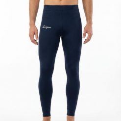 Damskie Legginsy Treningowe 3/4 Niebieskie. Niebieskie legginsy sportowe damskie Legea, m, bez wzorów, z bawełny, z podwyższonym stanem, długie, do biegania. Za 48.00 zł.