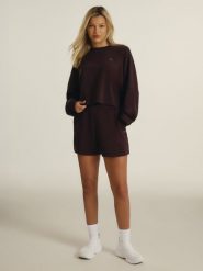 4F Spodenki z modalem damskie 4F x Anna Lewandowska - brązowe S. Brązowe szorty sportowe damskie 4f, l, bez wzorów, z dresówki, sportowe, z podwyższonym stanem, do biegania. Za 129.99 zł.