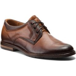 Półbuty SERGIO BARDI - Arese SS127320018GR 104. Brązowe eleganckie półbuty Sergio Bardi, z materiału. W wyprzedaży za 189.00 zł.