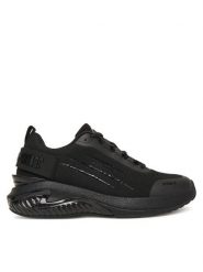 Plein Sport Sneakersy FAES USC0779 STE003N Czarny. Czarne buty sportowe męskie Plein Sport, z materiału, bez zapięcia. Za 969.99 zł.