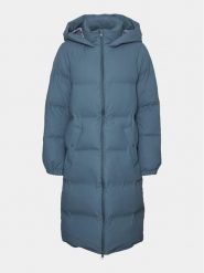 Vero Moda Curve Płaszcz zimowy 10297285 Niebieski Regular Fit. Niebieskie kurtki damskie Vero Moda Curve, na zimę, bez wzorów, z syntetyku, bez kaptura. Za 349.99 zł.