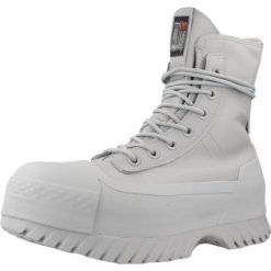 Buty CONVERSE CHUCK TAYLOR ALL STAR LUGGED 2.0 WATERPROOF Szary. Szare trampki i tenisówki damskie Converse, bez wzorów, ze skóry ekologicznej, retro, bez zapięcia. Za 614.65 zł.