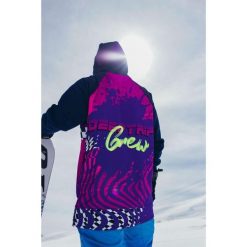 Bluza outdoorowa z kapturem męska DEEP TRIP Cross softshell. Niebieskie bluzy męskie DEEP TRIP, m, bez wzorów, z softshellu, z kapturem, snowboardowy. Za 499.00 zł.