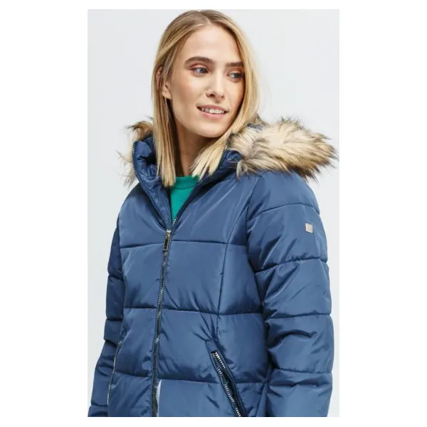 Feewear Kurtka Der , niebieski, rozmiar XS. Niebieskie kurtki damskie Feewear, na zimę, s, bez wzorów, z futra, bez kaptura. Za 279.99 zł.
