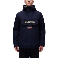 Kurtka NAPAPIJRI RAINFOREST Niebieski. Niebieskie kurtki męskie Napapijri, m, bez wzorów, z tkaniny, bez kaptura. Za 981.99 zł.