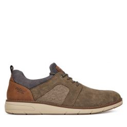 Półbuty Rieker. Czarne eleganckie półbuty Rieker, wizytowe, bez zapięcia. Za 379.99 zł.