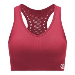 Biustonosz dla kobiet Dare 2B React Sports. Czerwone obuwie sportowe damskie Dare 2b, bez wzorów, na fitness i siłownię. Za 99.99 zł.