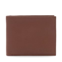 Portfel GINO ROSSI. Brązowe portfele męskie Gino Rossi, bez wzorów. Za 129.99 zł.