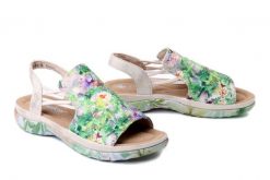 RIEKER 64841-90 multi, sandały damskie. Sandały damskie Rieker, bez wzorów, bez obcasa, bez zapięcia. Za 239.92 zł.