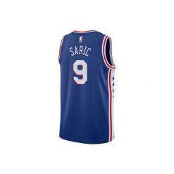 Koszulka męska nike nba philadelphia 76ers dario Šaric swingman road jersey. Niebieskie koszulki sportowe męskie Nike, m, bez wzorów, z jersey, bez kołnierzyka, bez ramiączek, do biegania. Za 329.00 zł.