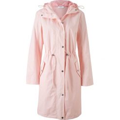 Kurtka parka bonprix perłowy jasnoróżowy. Czerwone parki damskie bonprix. Za 189.99 zł.