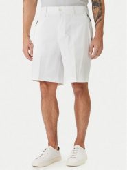 BOSS Szorty materiałowe Spirit70 50559983 Biały Relaxed Fit. Białe szorty męskie Boss, m, bez wzorów, z materiału. Za 899.99 zł.
