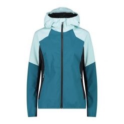 Kurtka damska turystyczna CMP 34Z2366. Zielone kurtki damskie CMP, xs, bez wzorów, bez kaptura. Za 506.50 zł.