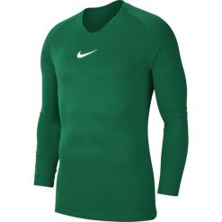 Męska Koszulka Z Długim Rękawem Park DriFIT Base Layer Top. Niebieskie koszulki sportowe męskie Nike, m, bez wzorów, bez kołnierzyka, bez ramiączek, trekkingowe. Za 154.99 zł.
