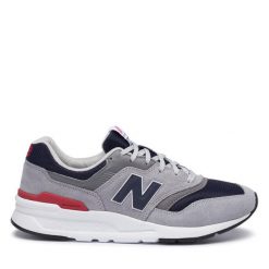 Sneakersy New Balance. Białe trampki i tenisówki chłopięce New Balance, bez wzorów, bez zapięcia. Za 449.99 zł.