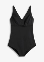 Body bezszwowe, bez fiszbinów, średni stopień modelowania sylwetki. Brązowe body damskie bonprix, bez wzorów. Za 124.99 zł.