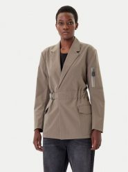 G-Star Raw Marynarka D26946-D909 Zielony Regular Fit. Zielone żakiety damskie G-Star Raw, l, bez wzorów, z syntetyku, retro. Za 699.99 zł.