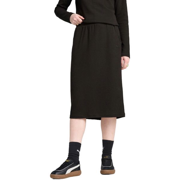 Spódnica damskie Puma Her Skirt. Czarne spódnice damskie Puma, s, bez wzorów, z bawełny. Za 290.00 zł.