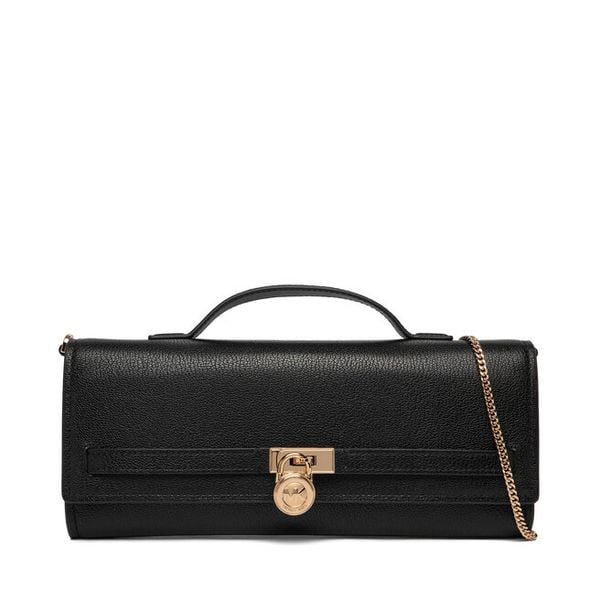 Torebka MICHAEL Michael Kors. Czarne torebki do ręki damskie MICHAEL Michael Kors, bez wzorów, wizytowe, bez dodatków. Za 859.99 zł.